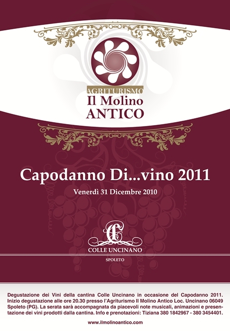Capodanno Di…Vino 2011 cantina Colle Uncinano