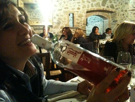 Presentazione Rosè cantina Colle Uncinano